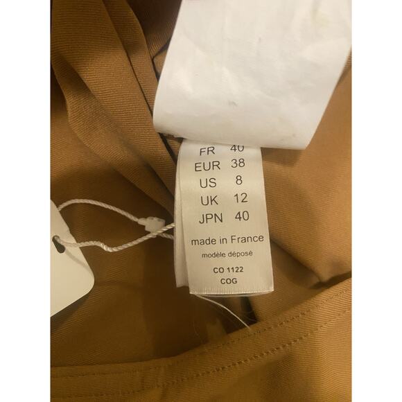 NWT Eres Close Up Mirella Braid Trimmed Swimsuit Shammy Brown France Designer - Picture 8 of 9